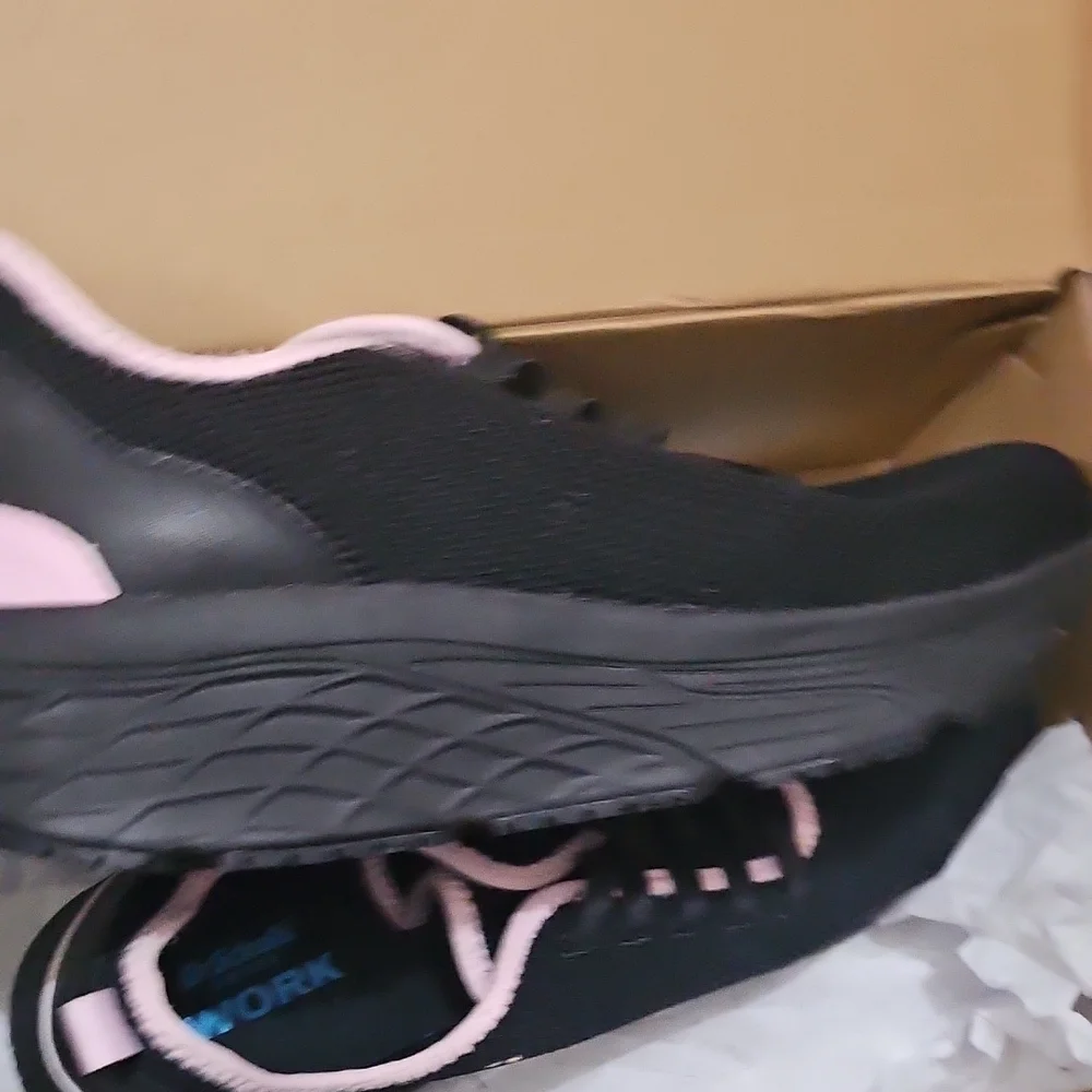 Dr. Scholl's Women's Back to Work Lace up, Black, 11 M. Used once